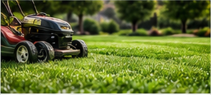 Lawn care maintenance and mowing